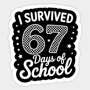 I-Survived-67-Days-Of-School Sticker